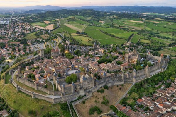 Canal du Midi au départ de Carcassonne