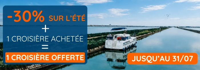 1 croisière achetée = 1&nbsp;coisière offerte