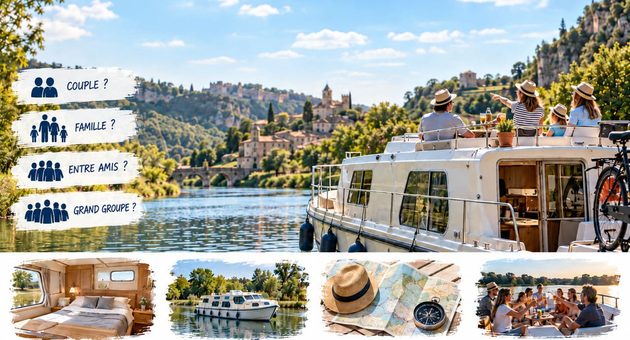 Quel bateau sans permis choisir pour votre croisière fluviale&nbsp;?